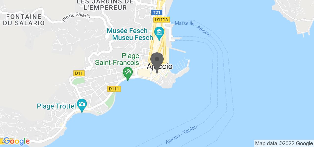 Mapa de acceso — Roi de Rome