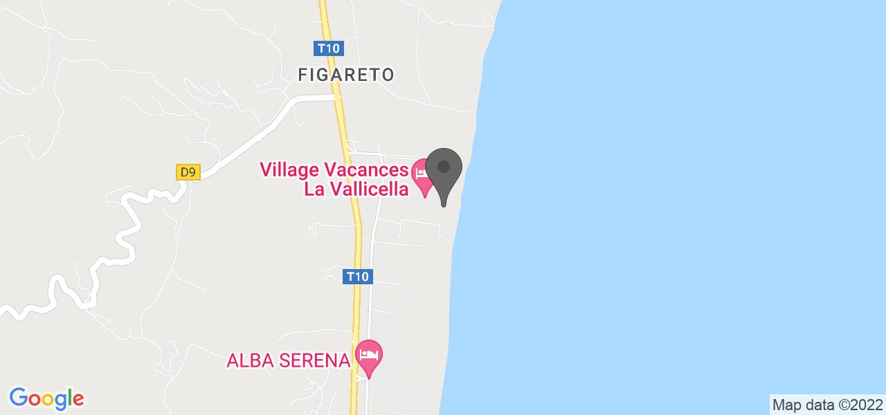 Mapa de acceso — La Vallicella
