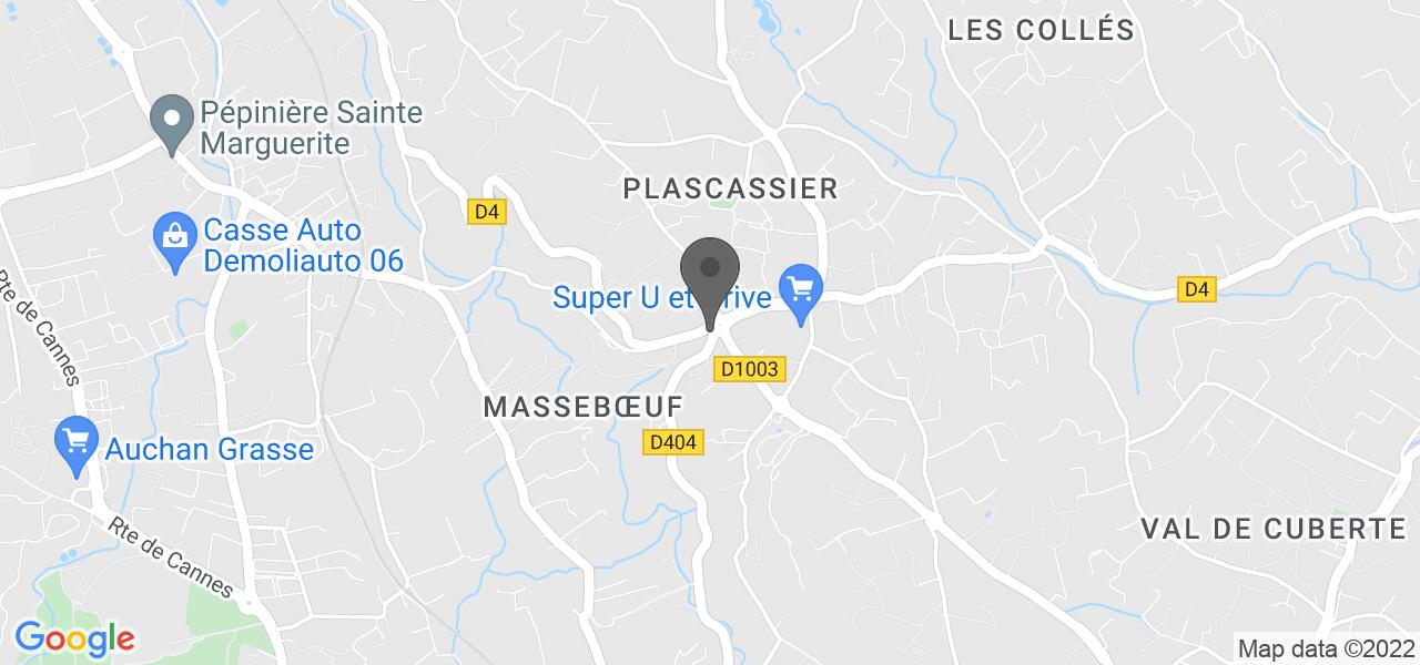 Anfahrtsplan — Auberge Saint Donat