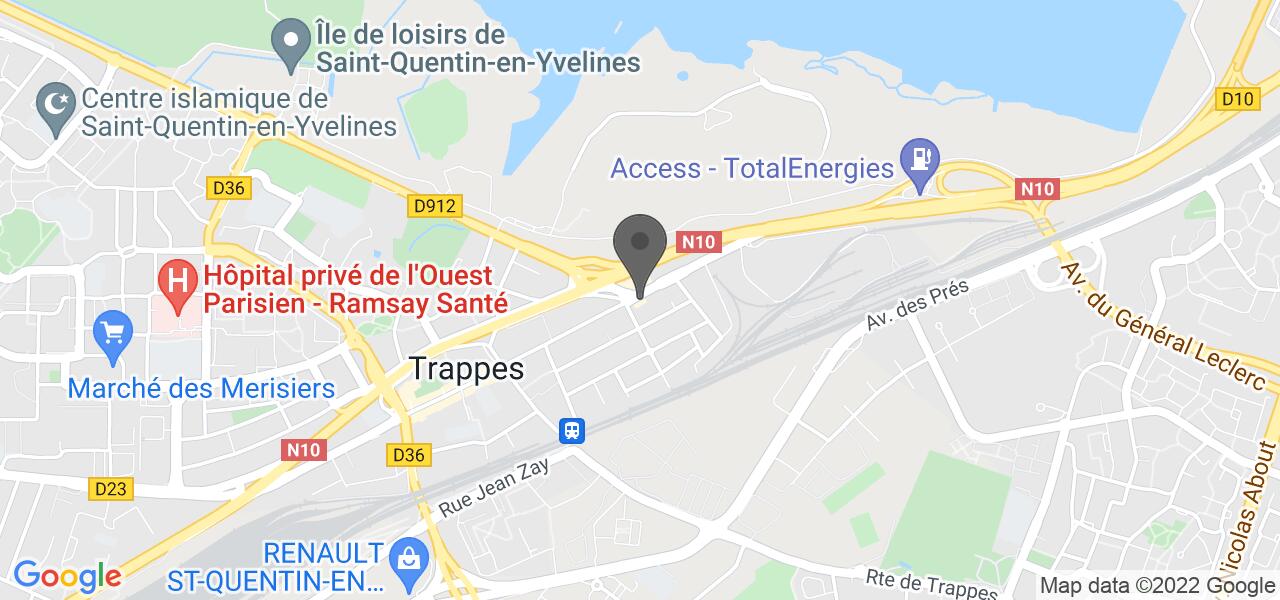Plan d'accès — Le Platane