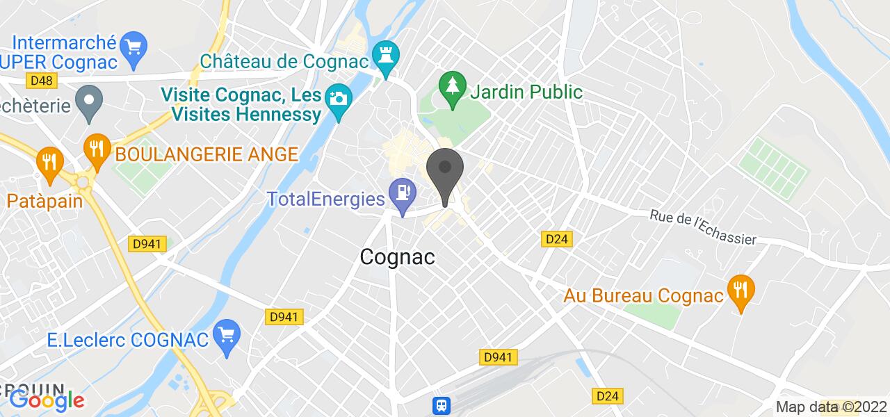 Plan d'accès — Le Coq d'Or