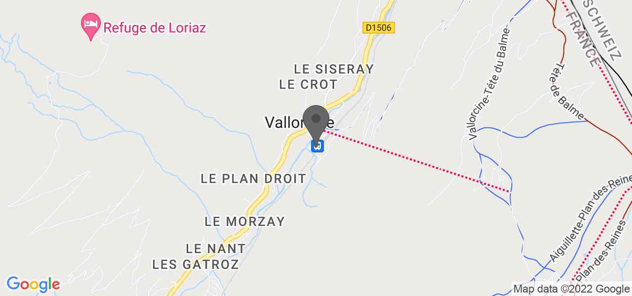 Plan d'accès — L'Arrêt Bougnête