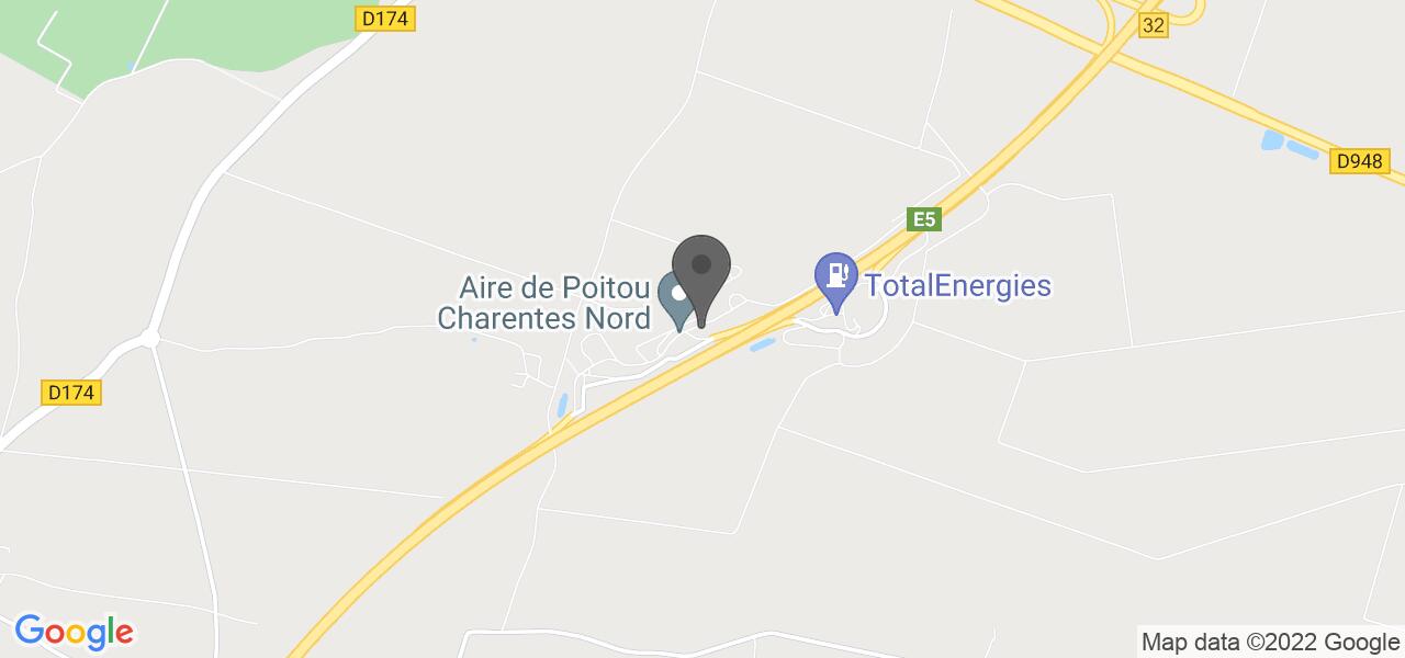 Plan d'accès — Aire de Poitou Charentes - Arche