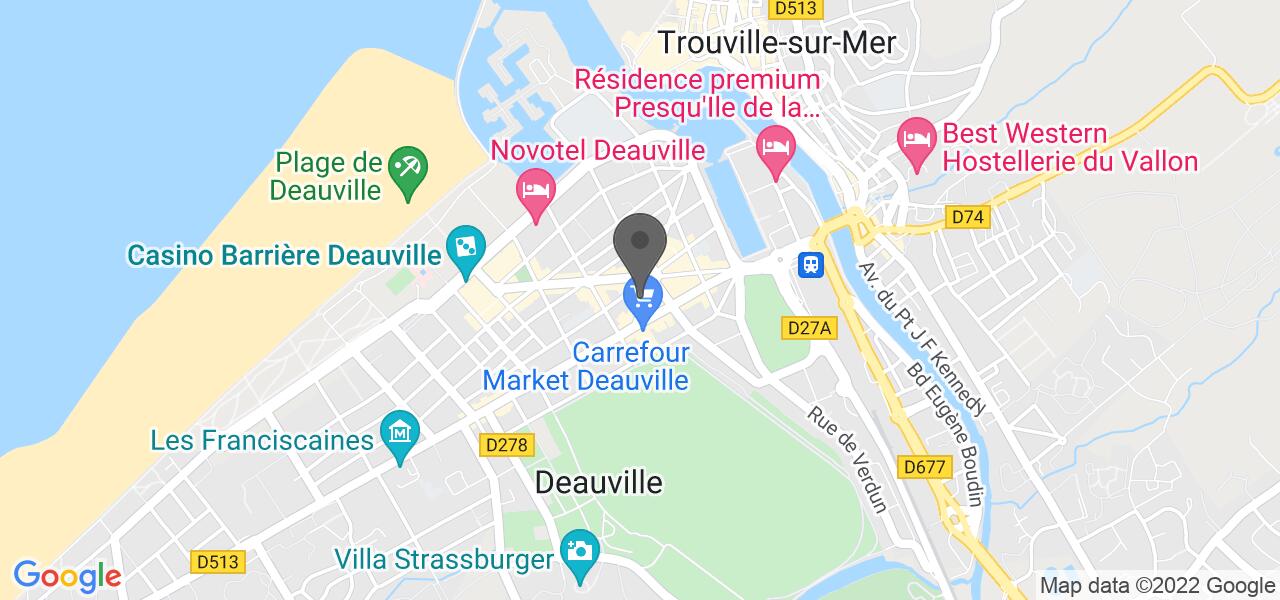 Plan d'accès — restaurant Maximin hellio