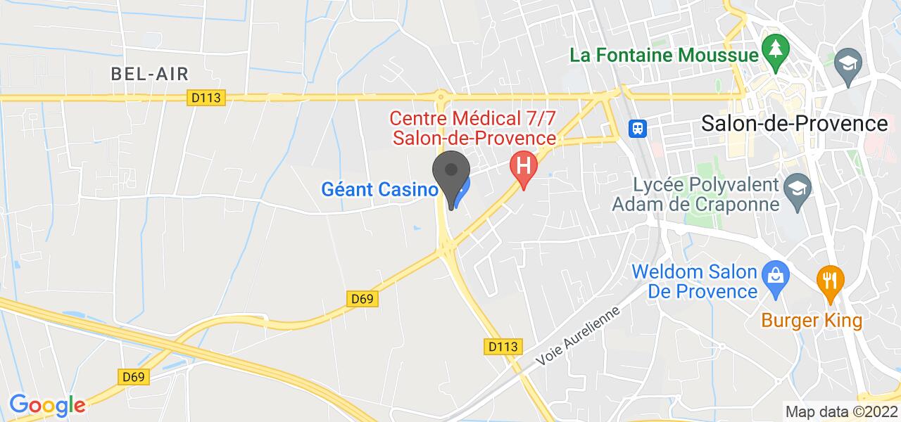 Plan d'accès — A La Bonne Heure