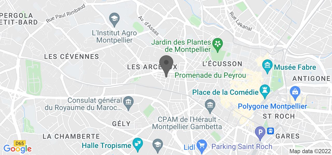 Plan d'accès — Le réfectoire