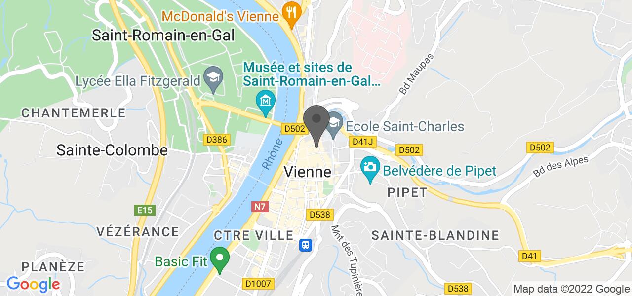 Plan d'accès — Le plateau de mezzé