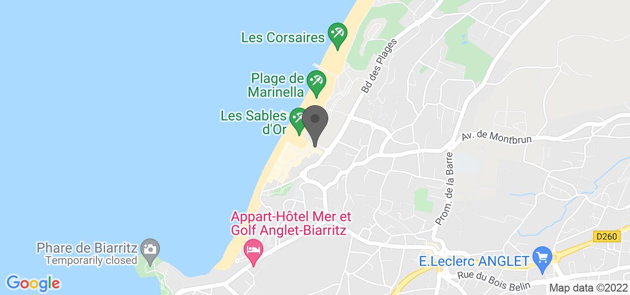Access map — Crêperie Orange et Chocolat