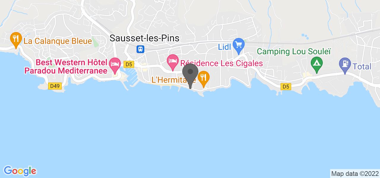 Mapa de acceso — Aloha Beach
