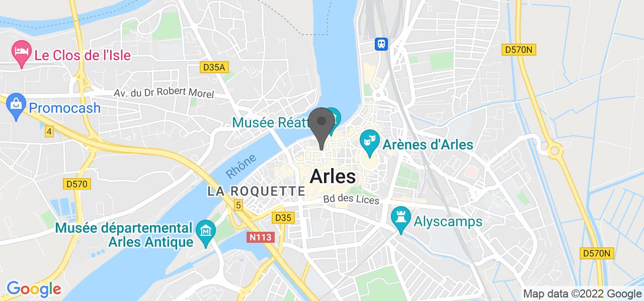 Access map — Le Galoubet