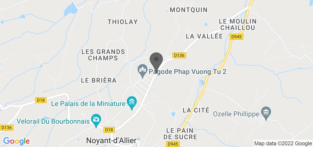 Plan d'accès — Le Petit d'Asie