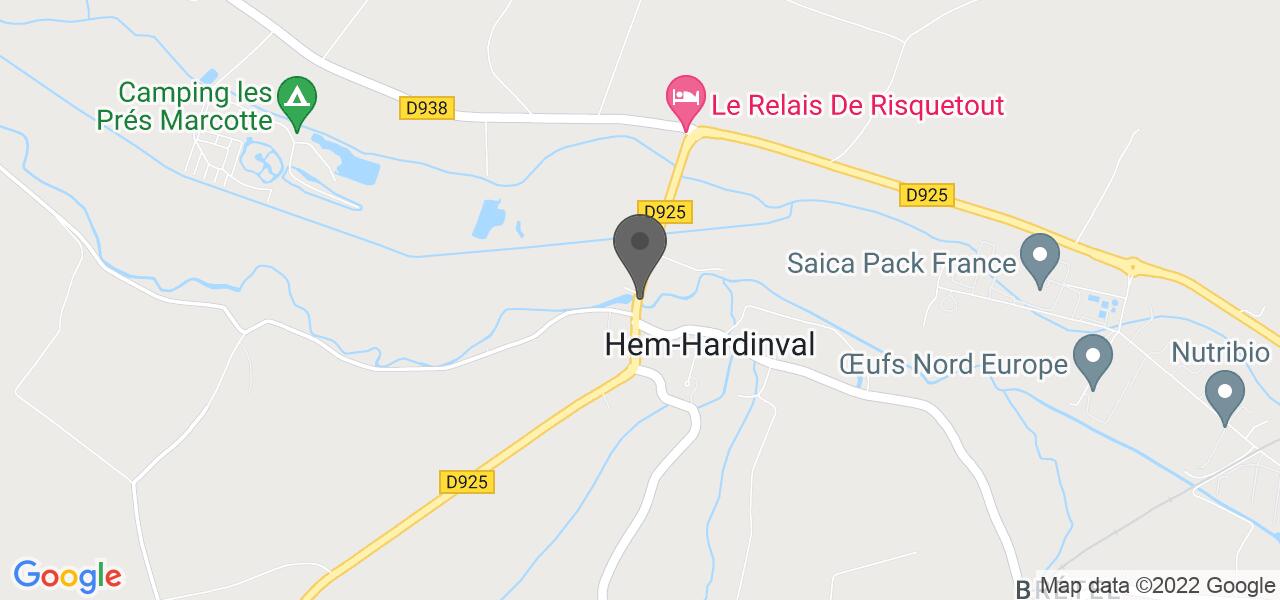 Plan d'accès — Le relais de Risquetout 