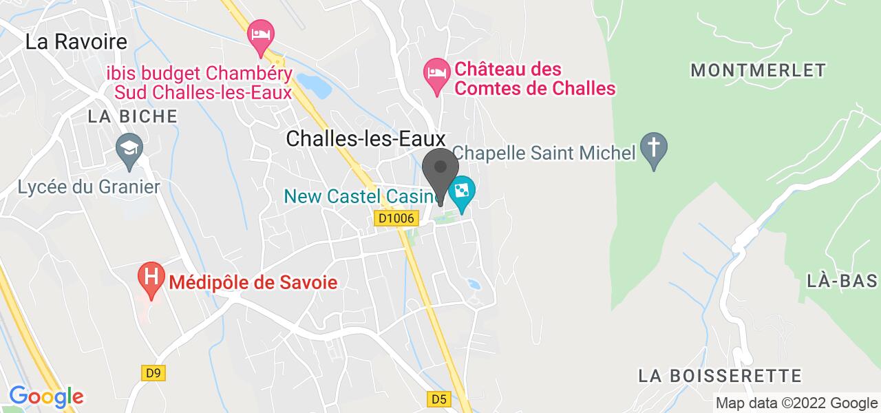 Plan d'accès — Le Chalet du Mini-Golf