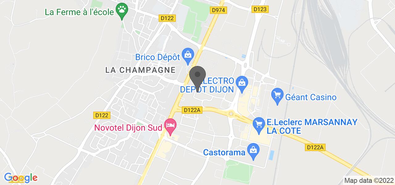 Plan d'accès — LE CLOS MUTAUT