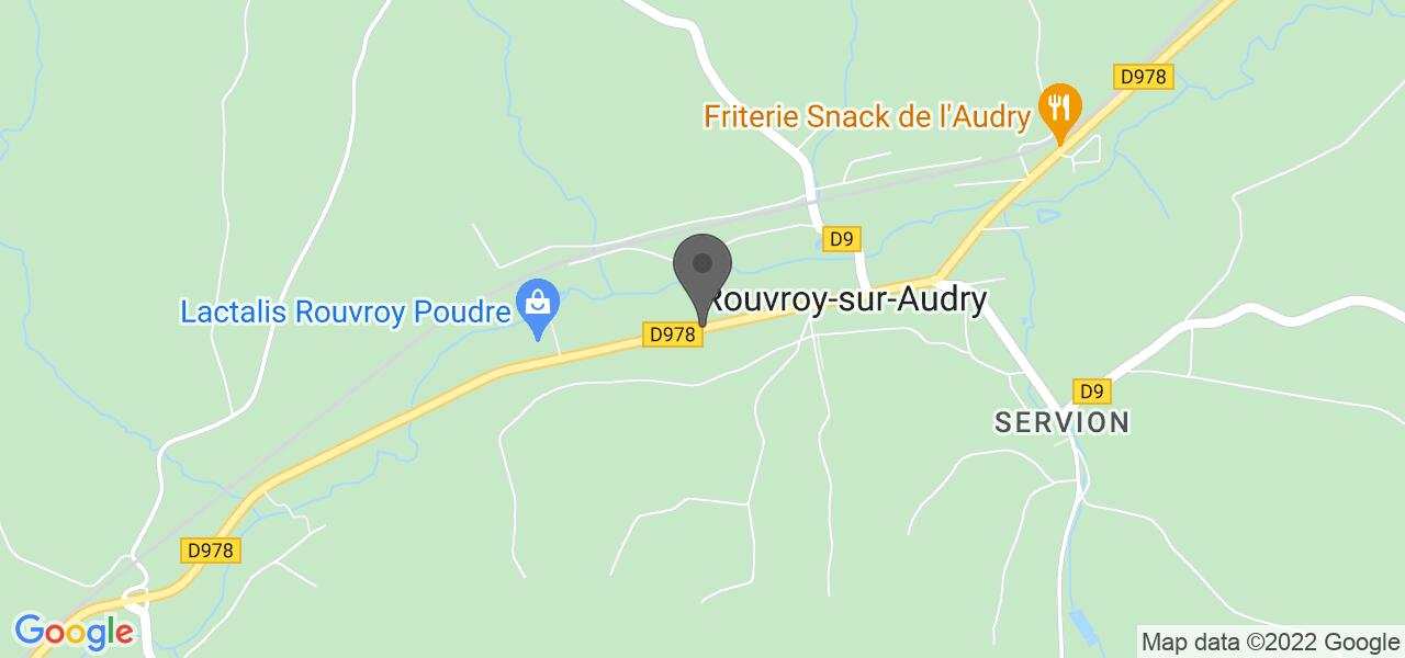 Plan d'accès — La table de Rouvroy 