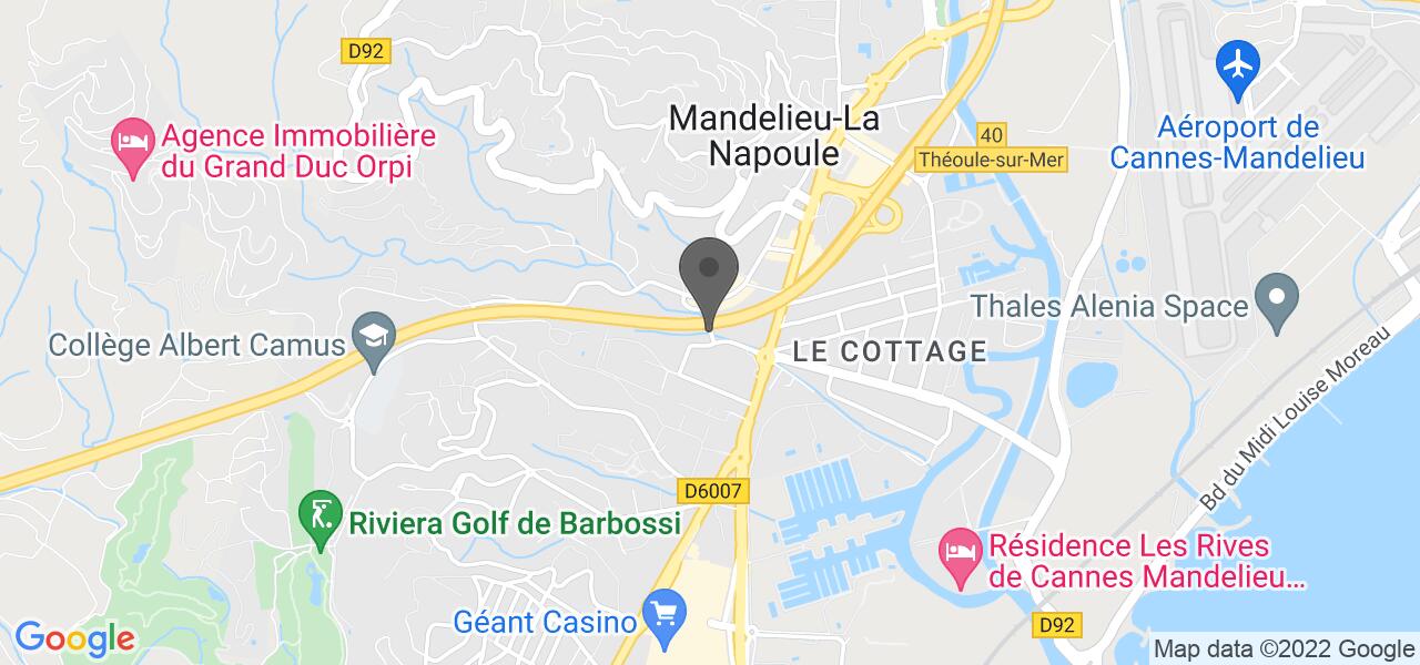 Mapa de acesso — Bessem
