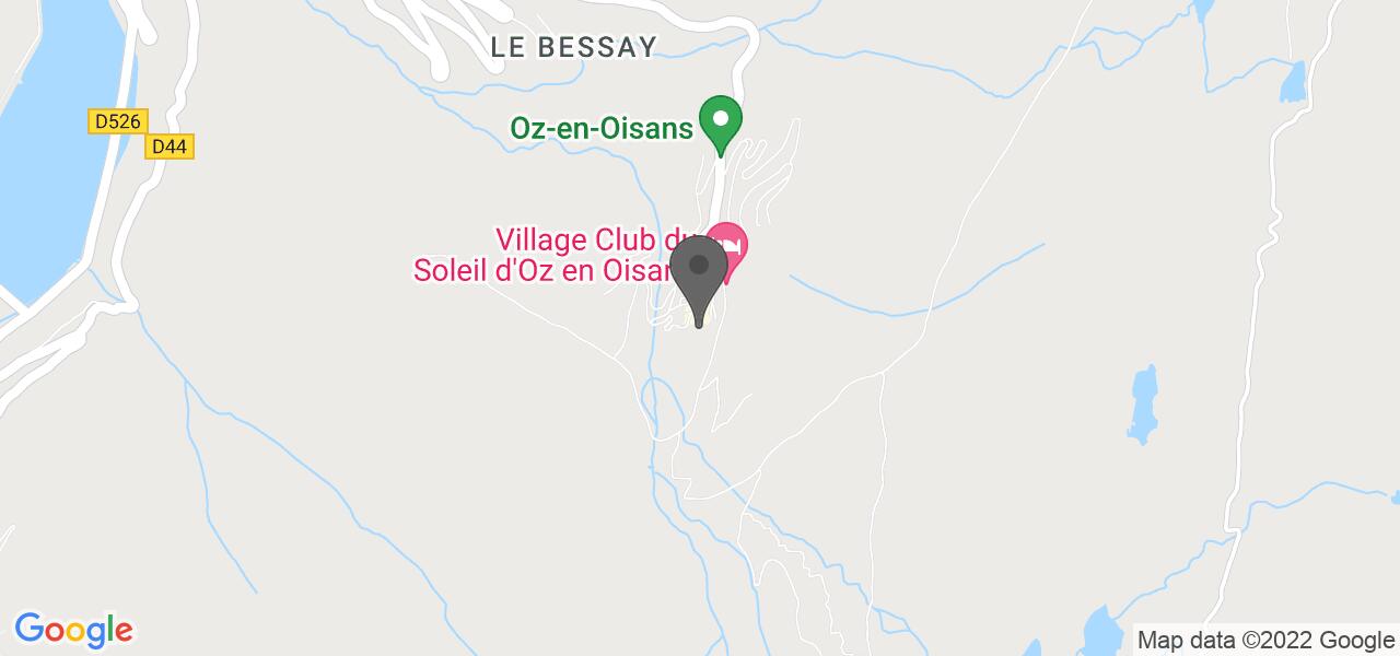 Access map — La Ferme d'Oz