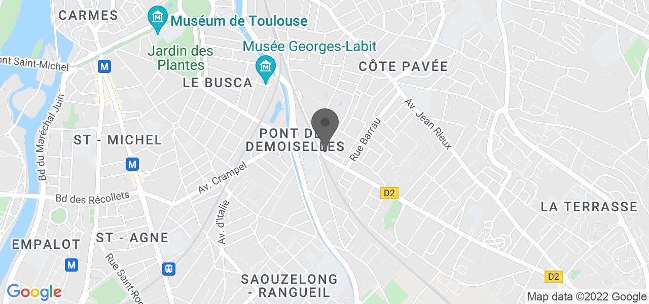 Mapa de acceso — Pizzeria Du Vaudeville