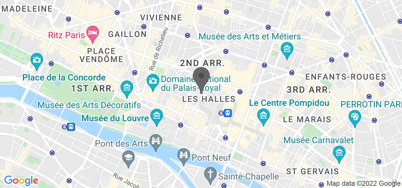 Plan d'accès — Au Pied de Cochon