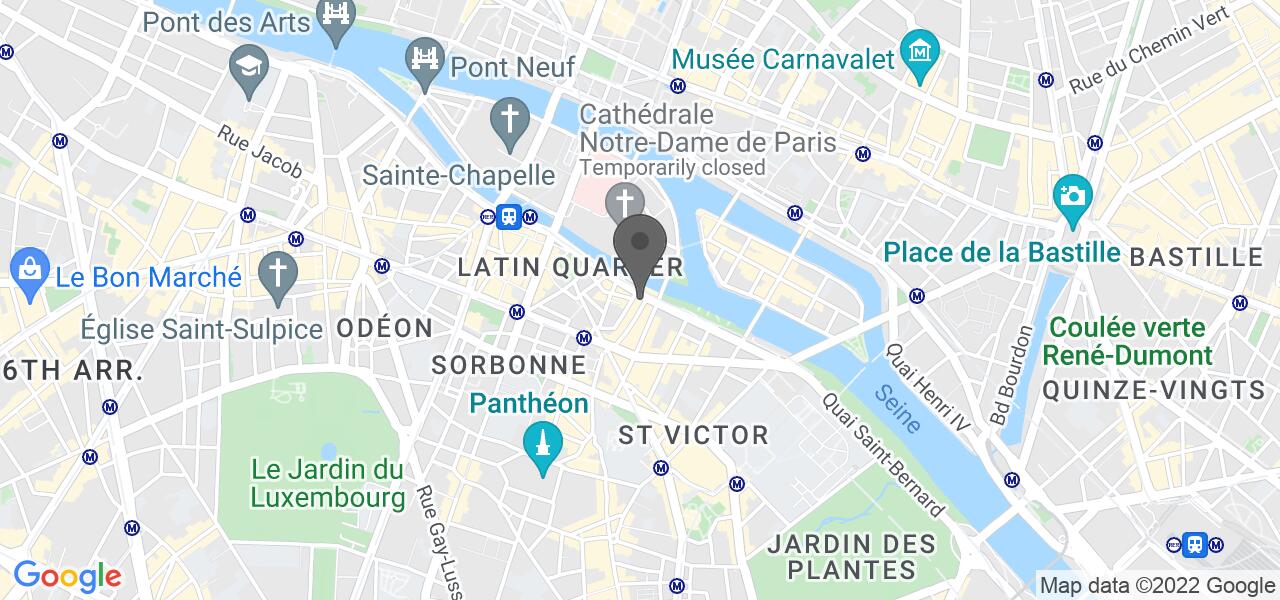 Plan d'accès — Auberge Notre Dame