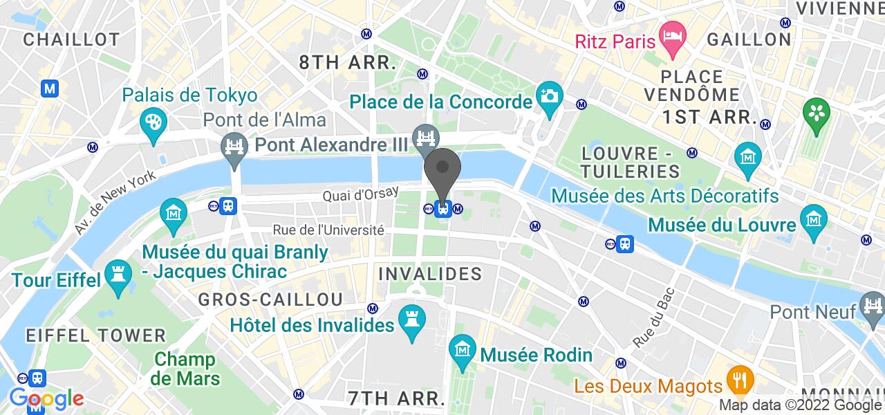 Plan d'accès — CHEZ FRANÇOISE