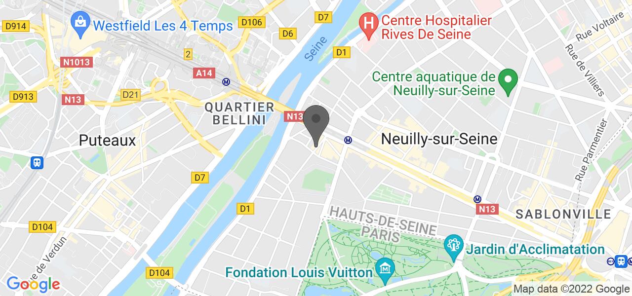 Plan d'accès — Neuilly's