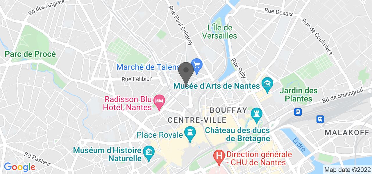 Plan d'accès — La maison de jany