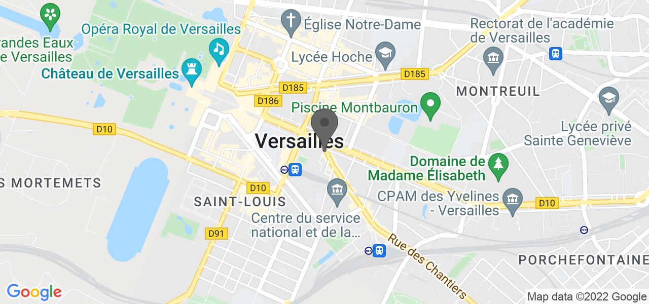 Plan d'accès — Le Paris Versailles