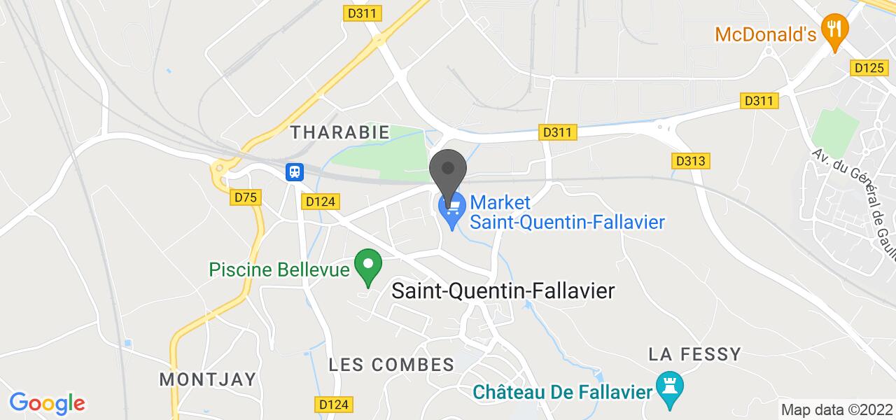 Plan d'accès — Le Saint-Quentin