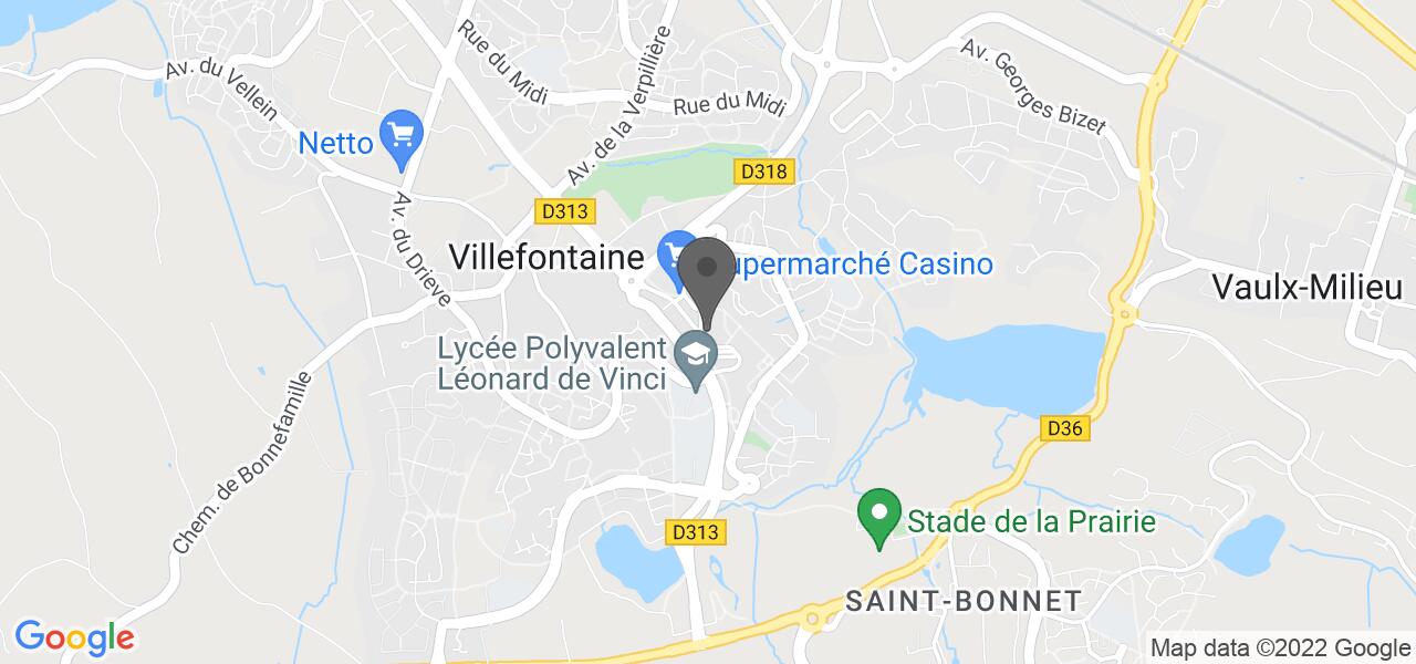 Plan d'accès — Le Cyntra