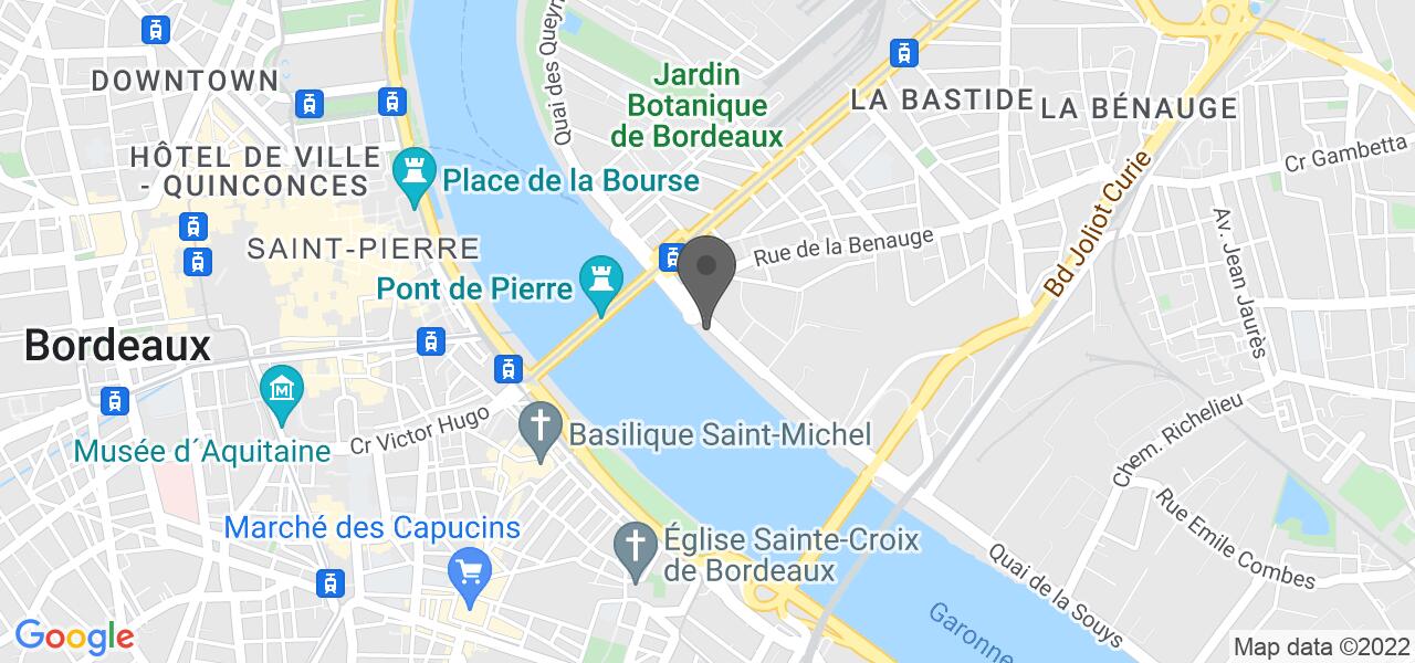 Anfahrtsplan — Le Café du Port