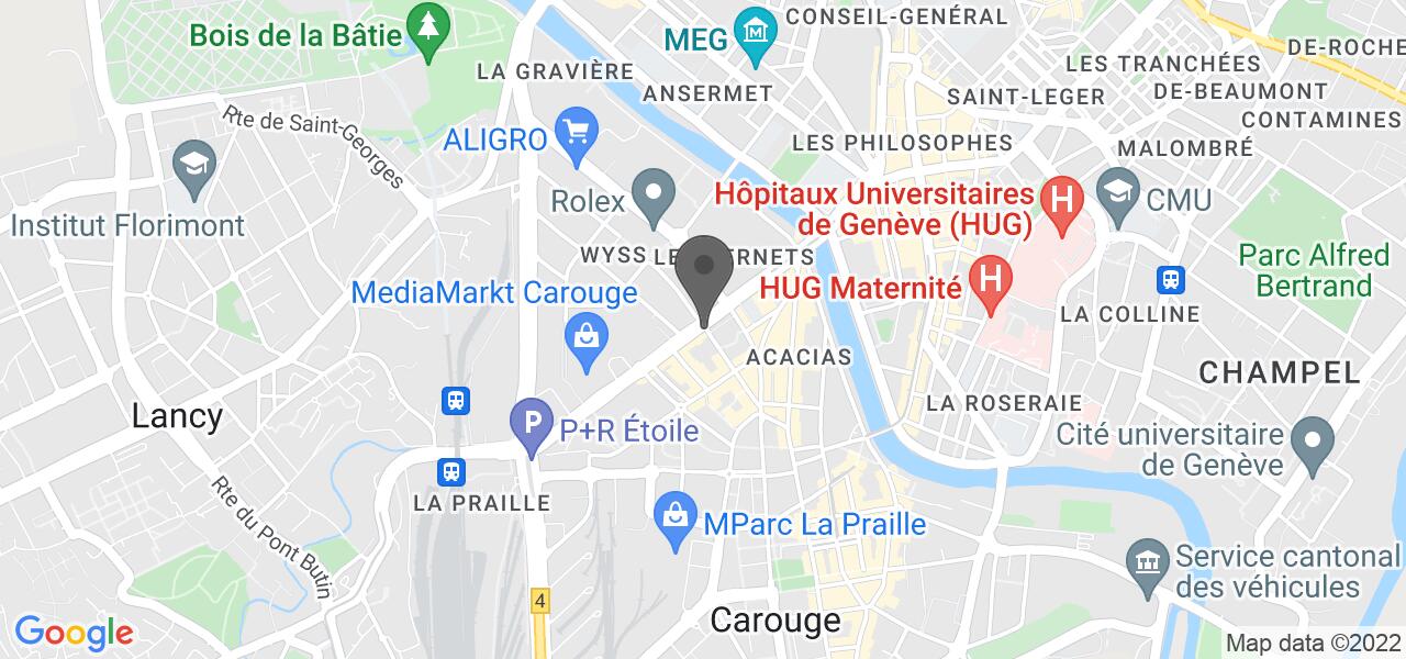 Plan d'accès — Madame Lee