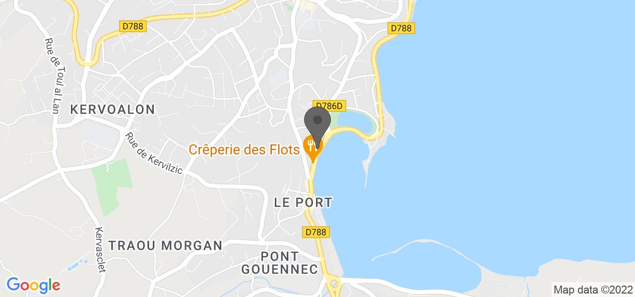Plan d'accès — Crêperie Les Vieux Gréements