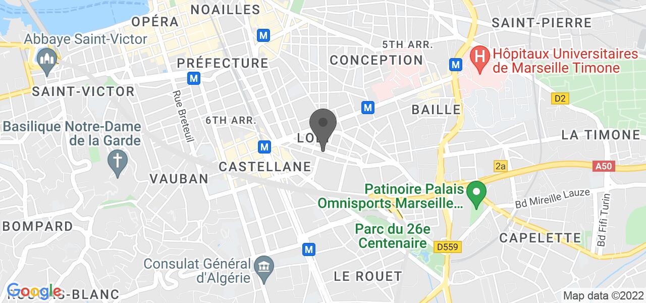 Access map — Le Bol D'or