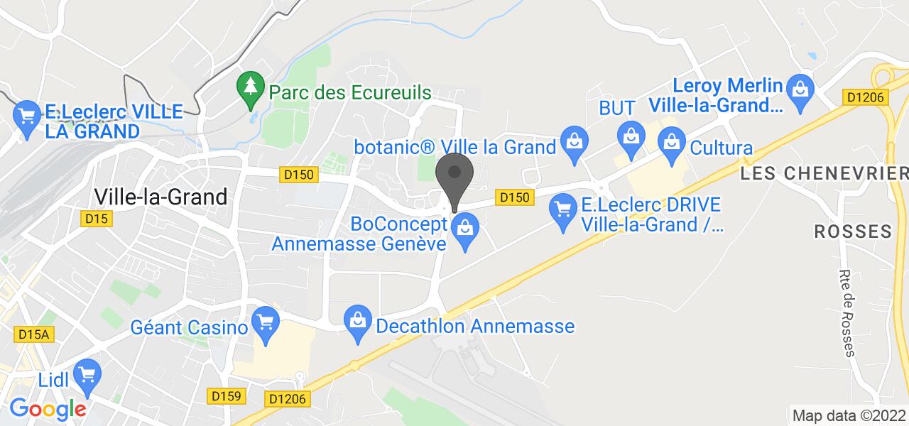 Anfahrtsplan — Le Christina