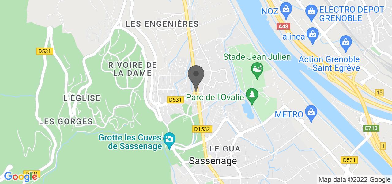 Plan d'accès — Pizz'aro