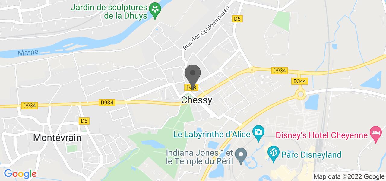 Plan d'accès — La Table de Chessy