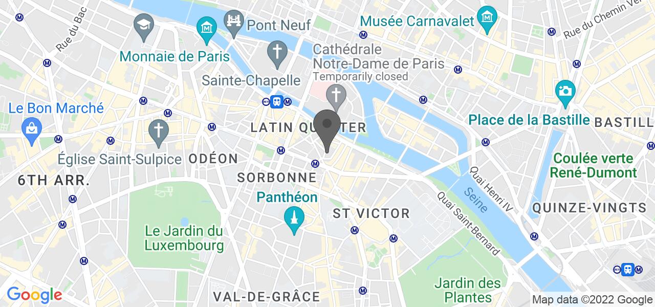 Plan d'accès — Trois Fois plus de Piment Saint Germain