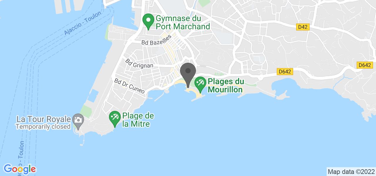 Access map — La Plage