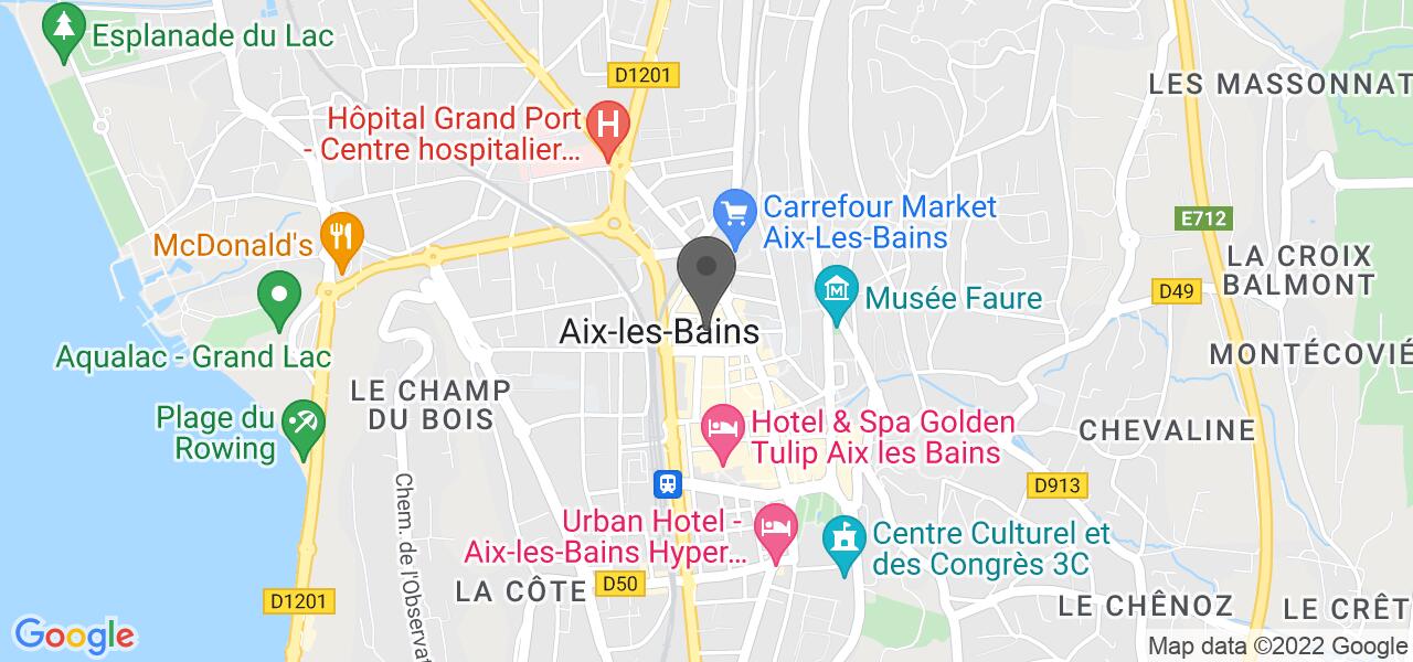Plan d'accès — Hôtel Thermal