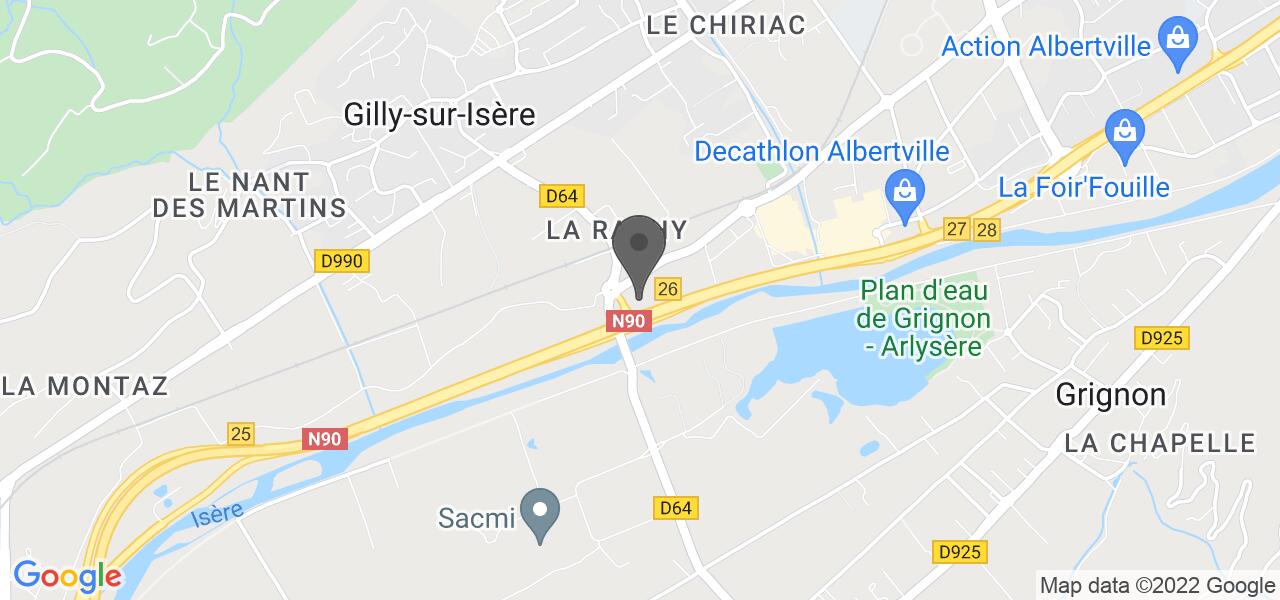 Anfahrtsplan — L'AntrePot