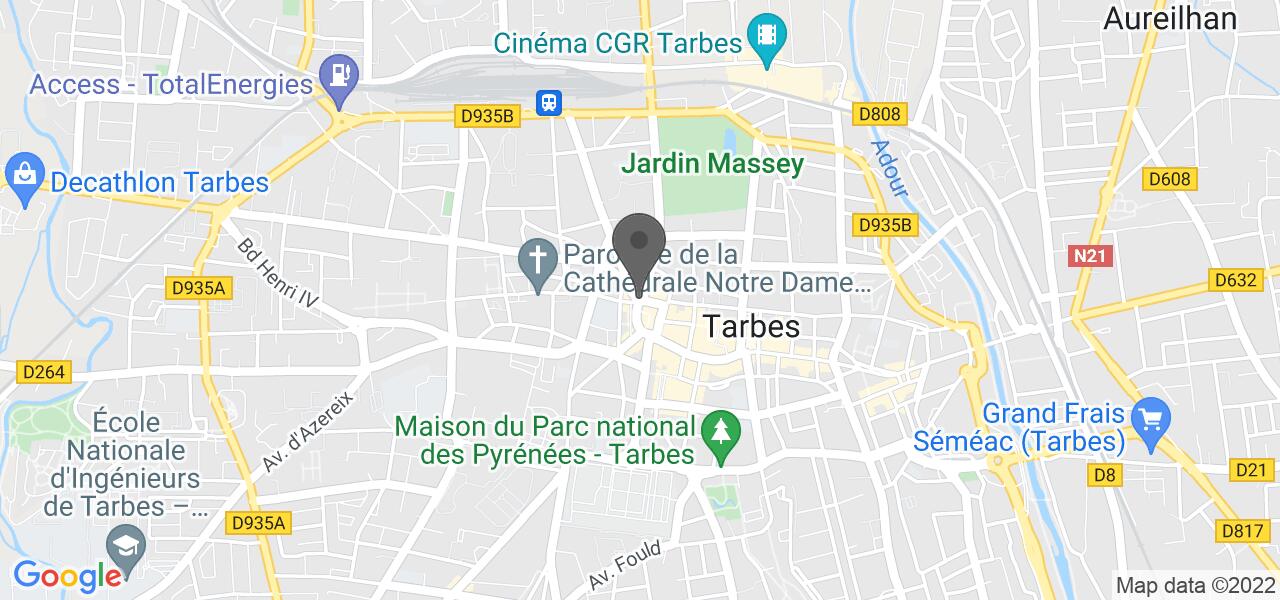 Plan d'accès — Le moderne
