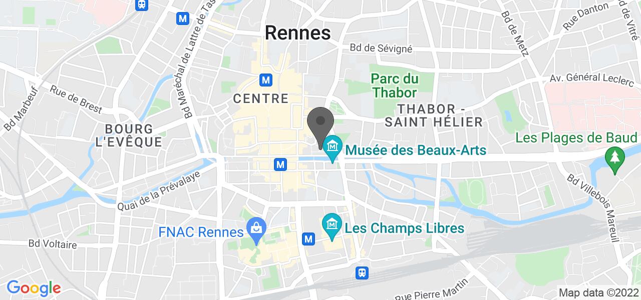 Access map — Le Saint Germain