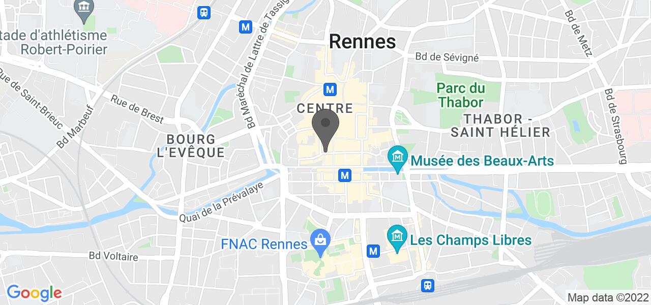 Схема проезда — Les Brocanteurs