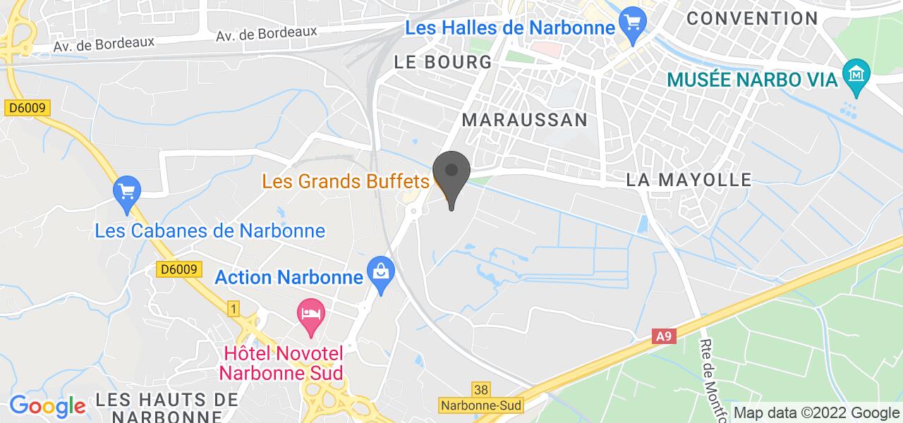 Схема проезда — Les Grands Buffets