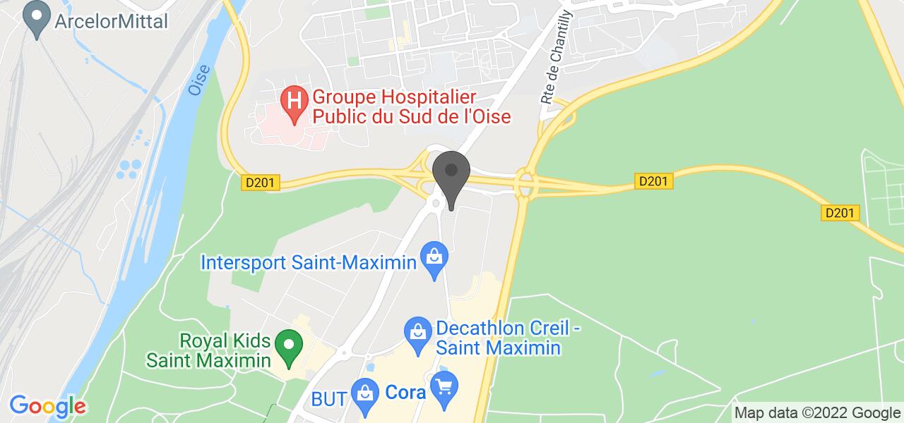 Plan d'accès — Burger King