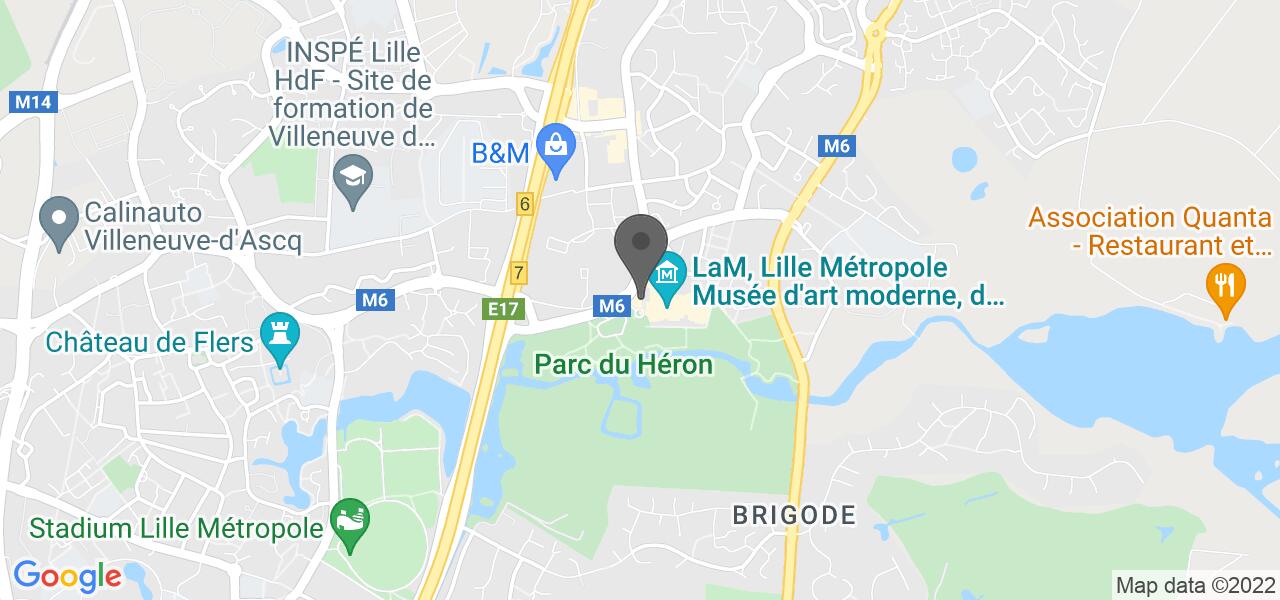 Mappa di accesso — La Terrasse du Héron