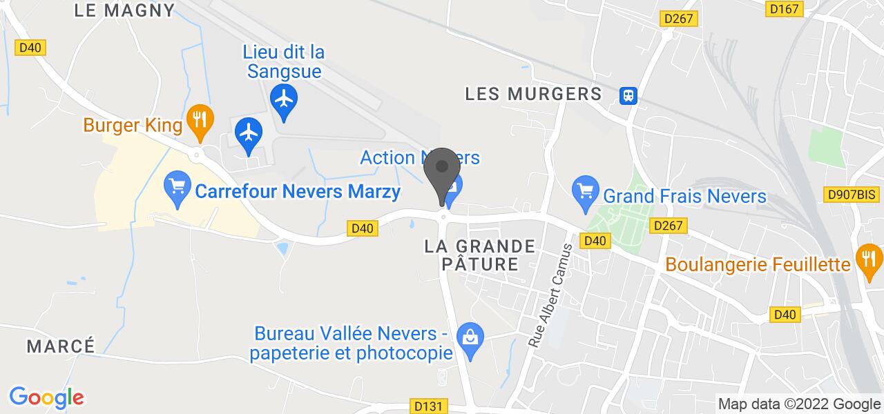 Plan d'accès — Le Grillardin - Steak House