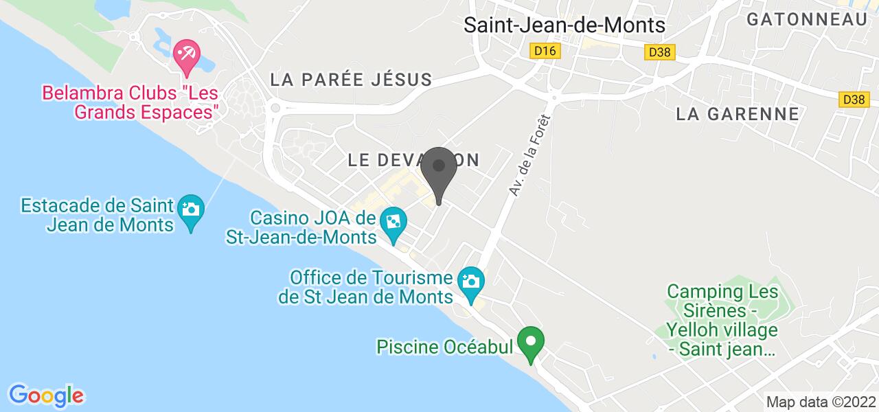 Access map — Le Palazzo