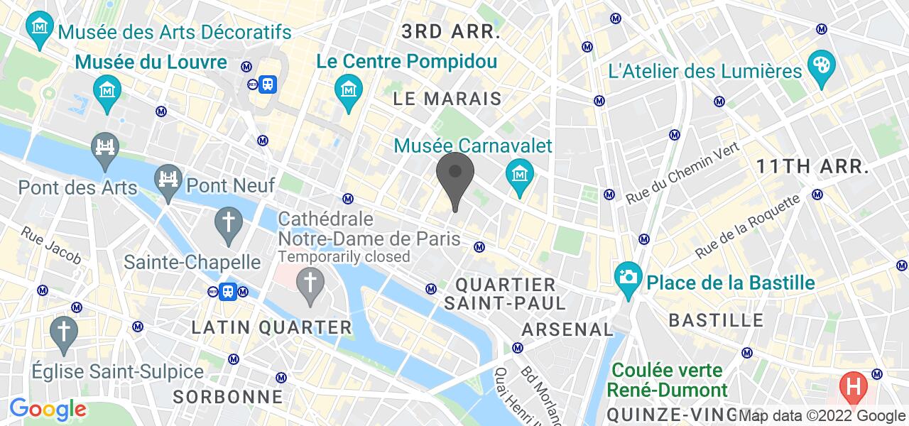 Plan d'accès — Chilam Gastrobar